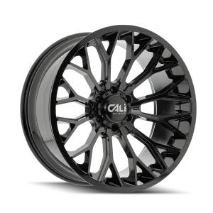 Cali Off-Road – EVOKE – Black – 24″x12″ -25mm – Summer Wheels – 9119-24236GB-25